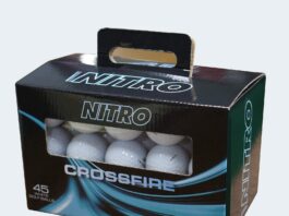 Ultimate Distance Nitro Golf Balls – High Velocity and Long-Lasting for All Levels Nitro Golf Crossfire Golf Balls