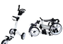 QWIK-Fold 3 Wheel Golf Push CART in 2023 QWIK Fold 3 Wheel Push Pull Golf CART