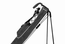 Orlimar Pitch and Putt Carry Golf Bag orlimar pitch putt golf lightweight stand carry bag slate grey