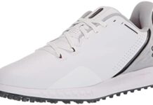 What To Look For In Your Golf Shoes, And Why Under Armour Is The Way To Go under armour mens hovr show 2 golf shoe white 100black 14