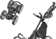 CaddyTek 4 Wheel Golf Push Cart Review caddytek 4 wheel golf push cart review