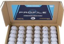 WILSON Profile Distance Golf Ball 36 Pack Review wilson profile distance golf ball 36 pack review