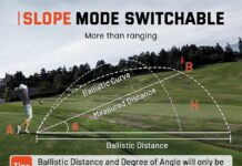 Bestsee Golf Range Finder Review bestsee range finder golf with magnet stripe 1200 yards golf rangefinder with slope flag pole locking vibration 7x magni 1