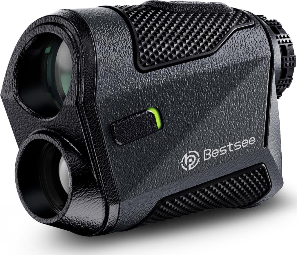 Bestsee Range Finder Golf with Magnet Stripe, 1200 Yards Golf Rangefinder with Slope, Flag Pole Locking Vibration, 7X Magnification, USB Rechargeable Range Finder Bestsee Range Finder Golf with Magnet Stripe, 1200 Yards Golf Rangefinder with Slope, Flag Pole Locking Vibration, 7X Magnification, USB Rechargeable Range Finder
