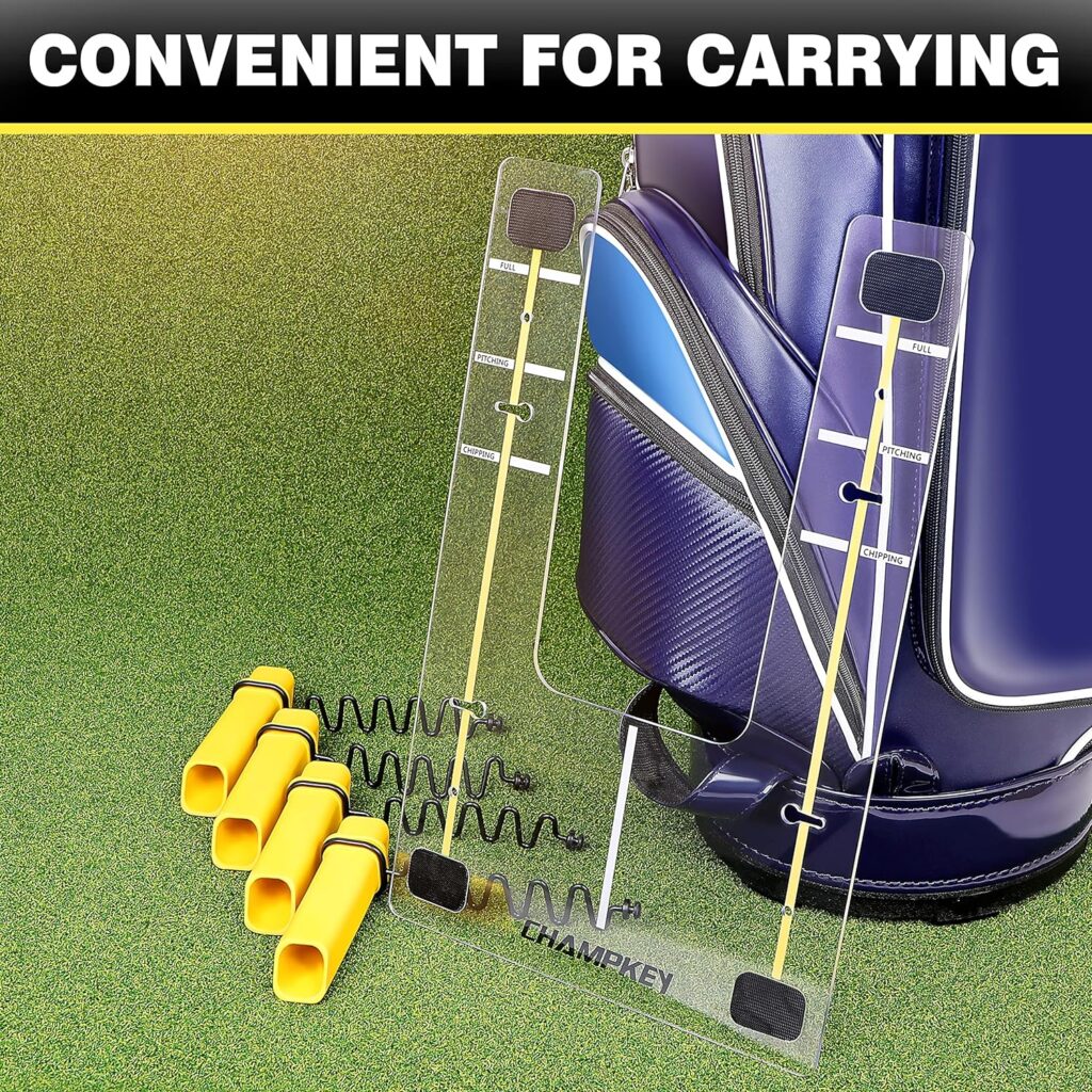 CHAMPKEY PATHGUIDER Swing Plane Alignment Golf Swing Trainer - Improve Swing Plane Accuracy - Achieve Consistency Golf Swing Plane CHAMPKEY PATHGUIDER Swing Plane Alignment Golf Swing Trainer - Improve Swing Plane Accuracy - Achieve Consistency Golf Swing Plane