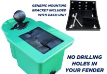 Club Clean Ball and Club Cleaner Review club clean original ball and club cleanerwasher including mounting bracket for golf cars single chamber design sand bott 2