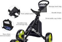 JANUS Foldable Golf Push Cart Review foldable golf push cart review