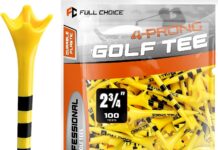 Full Choice Extra Thick Plastic Golf Tees Review full choice extra thick plastic golf tees 60100 pack 2 34 3 14 reduce friction increase distance ensure consistency four