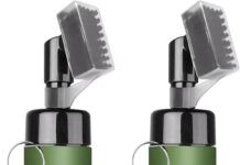 Golf Club Cleaner Brush Review golf club cleaner brush golf cleaning brush with 5 ounces of water golf brush with stiff nylon bristles golf accessories 4