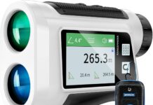 Rumia Golf Rangefinder 1200 Yards Review golf rangefinder 1200 yards rumia laser golfing range finder with 6x magnification laser rangefinder with lcd touch scre