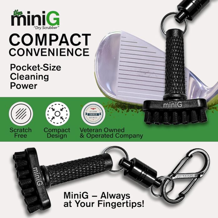 grooveit minig the dry scrubber mini golf club brush heavy duty nylon bristles 3 yr warranty part of any golf club clean 1 grooveit minig the dry scrubber mini golf club brush heavy duty nylon bristles 3 yr warranty part of any golf club clean 1
