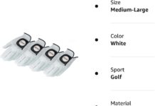 Kirkland Signature Golf Gloves Review kirkland signature golf gloves premium cabretta leather mediumlarge 4 count 3