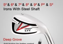 KVV Premium Golf Irons Set Review kvv premium golf irons set for men 7 piece 5p irons right hand steel shaft regular flex golf clubs 2