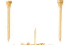 SHKIBY 280 Pcs Bamboo Golf Tees Review shkiby 280 pcs professional bamboo golf tees 2 34 inch or 3 14 inch stronger than wooden golf tee biodegradable less fri