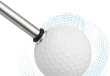 Sperde Golf Swing Training Aid Review sperde golf swing training aid telescopic practice stick golf swing trainer stretchable swing training device with sound 2