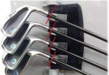 SwingSwing Premium Golf Club Holder Review swingswing premium golf club holder club organizing clips 14 clips set with identifying numbered stickers swivel action 1 3