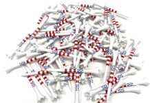3 ¼” USA Stars and Stripes American Flag Golf Tees Plastic – 100 Tees in Bulk – Patriotic Review 3 usa stars and stripes american flag golf tees plastic 100 tees in bulk patriotic 1