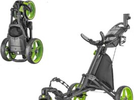 CaddyLite 15.3 Quad-Fold Golf Push Cart Review caddylite 153 quad fold golf push cart