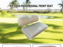 NOKINS Golf Cart Diamond Seat Cover Review nokins golf cart diamond seat cover for club car ezgo yamaha golf cart vinyl seat cover 5