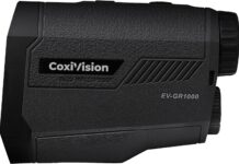 CoxiVision Rangefinder with Slope for Golf & Hunting Review rangefinder with slope for golf hunting 10001300 yards high precision range finder 6x magnification pin seeker flag lock