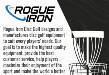 Rogue Iron Disc Golf Range Finder Review rogue iron disc golf range finder measures in feet rangefinder 3