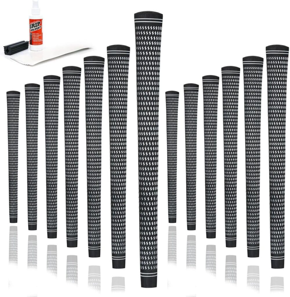 Karma Revolution 360 Golf Grips Grip Kits, No Alignment Necessary, Easy Installation, Perfect for Adjustable Golf Clubs, Choose Single, 9, 13, 25 Packs or Golf Club Grip Kit Karma Revolution 360 Golf Grips Grip Kits, No Alignment Necessary, Easy Installation, Perfect for Adjustable Golf Clubs, Choose Single, 9, 13, 25 Packs or Golf Club Grip Kit