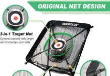 Golf Chipping Net Review golf chipping net floating chipping green backyard golf practice net with mat outdoor golf target with balls funny golf 1 1