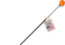 Orange Whip Golf Swing Trainer Aid Review orange whip golf swing trainer aid patented made in usa for improved rhythm flexibility balance tempo and strength ameri