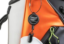 Secures Head Cover to Golf Bag Review secures head cover to golf bag 37 retractable cord twist cable bag lock 2