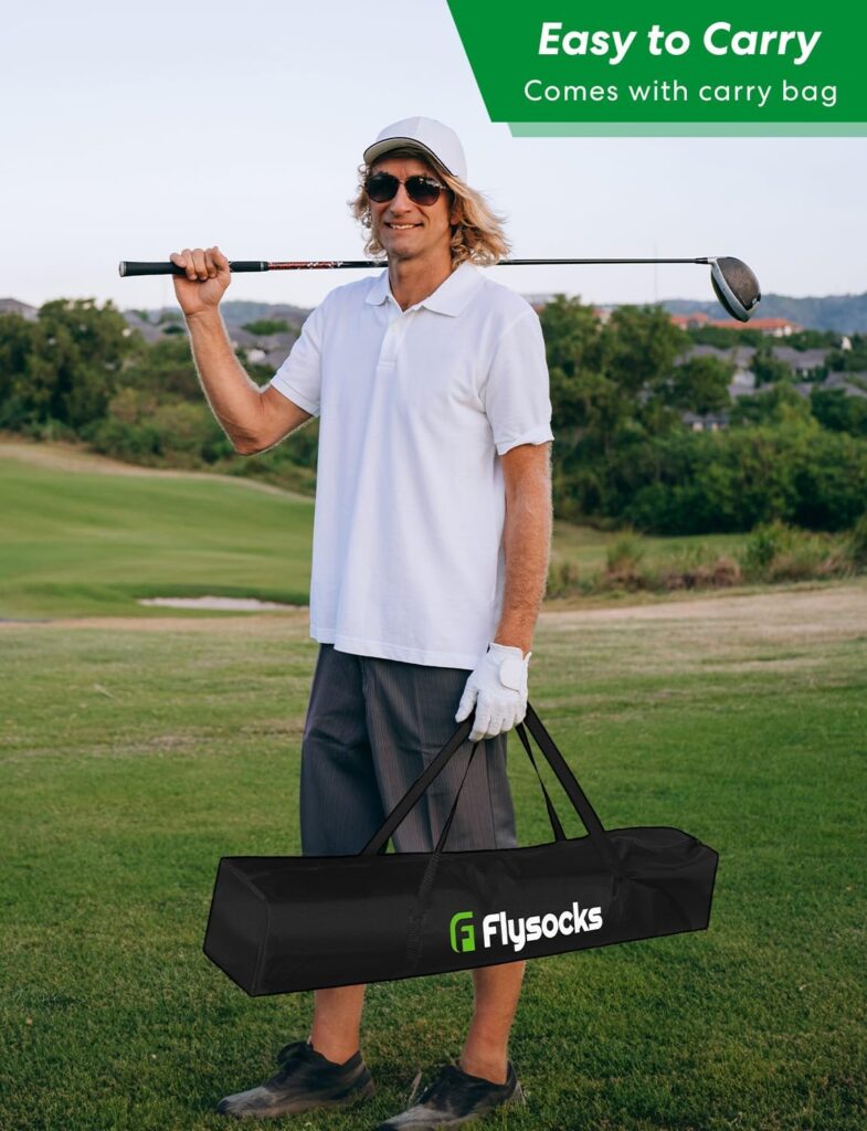 Flysocks Golf Net for Backyard Driving