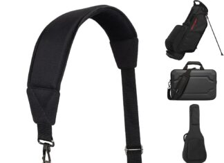 Golf Bag Shoulder Strap Review golf bag shoulder strap single padded adjustable straps universal replacement