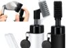 rtteri 2 pcs golf cleaner brush golf cleaning brush with 5 ounces of water golf brush with stiff nylon bristles golf cle