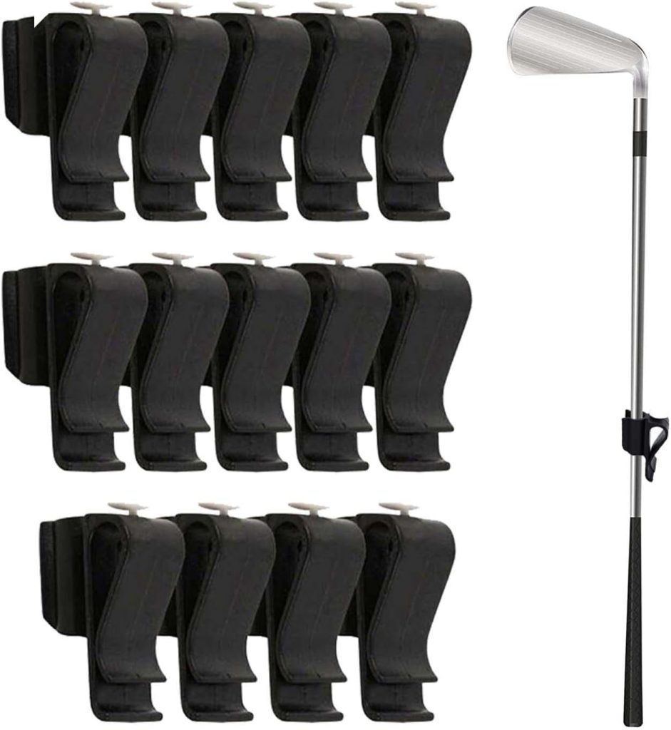 CALIDAKA Golf Putter Clip 1 Set 14pcs Golf Club Organiser Clips for Bag,Golf Bag Clip on Putter Clamp Holder,Golf Club Bag Clips On Putter Clamp Holder,for Golf Accessories CALIDAKA Golf Putter Clip 1 Set 14pcs Golf Club Organiser Clips for Bag,Golf Bag Clip on Putter Clamp Holder,Golf Club Bag Clips On Putter Clamp Holder,for Golf Accessories