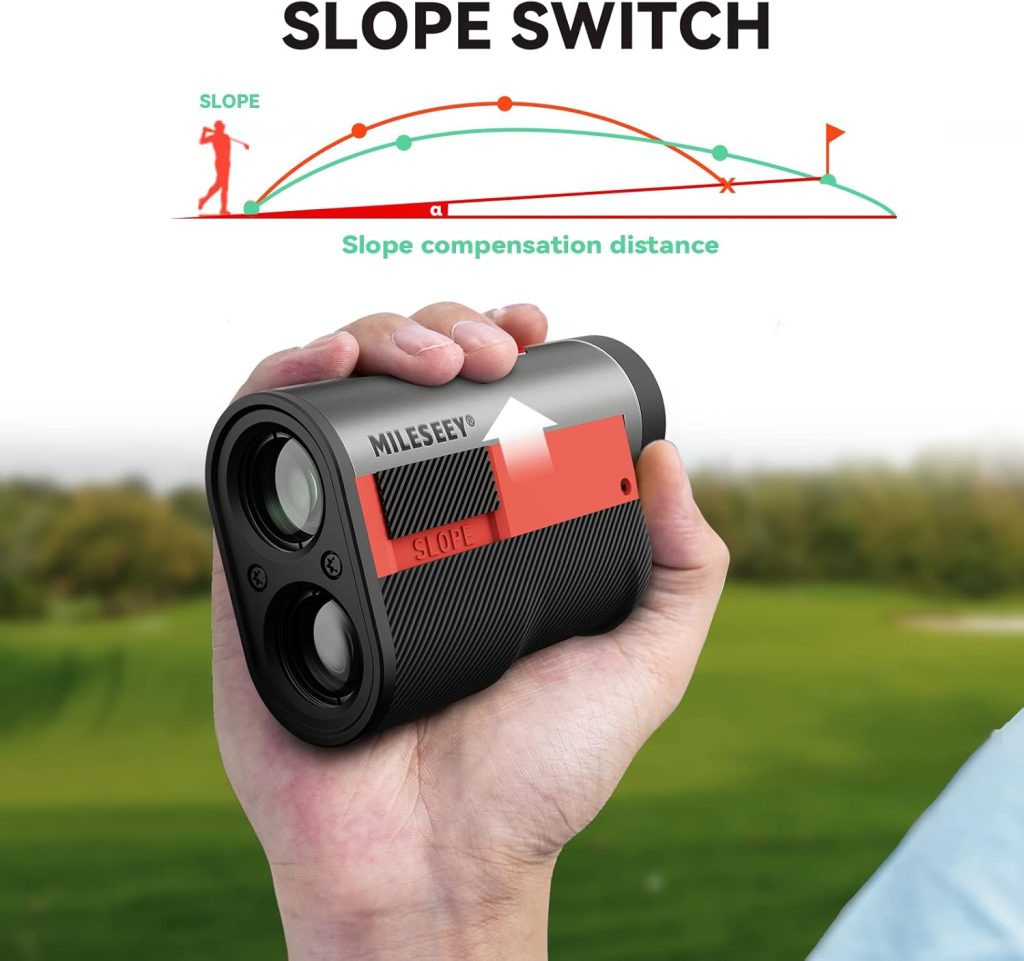 Golf Range Finder 660 Yards with Magnetic, MiLESEEY Golf Rangefinder with Rechargeable Battery, Flag Lock with Pulse Vibration, Slope On-Off, 6X Magnification, Fast Focus Scan Laser Rangefinder Golf Range Finder 660 Yards with Magnetic, MiLESEEY Golf Rangefinder with Rechargeable Battery, Flag Lock with Pulse Vibration, Slope On-Off, 6X Magnification, Fast Focus Scan Laser Rangefinder