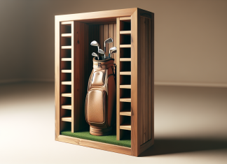 GoSports Premium Wooden Golf Bag Organizer review