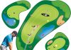 toy life chipping golf game mat indoor outdoor games for adults and family kids outdoor play equipment stick chip game i 10