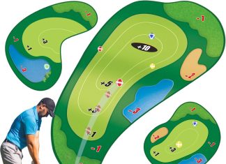TOY Life Chipping Golf Game Mat review toy life chipping golf game mat indoor outdoor games for adults and family kids outdoor play equipment stick chip game i
