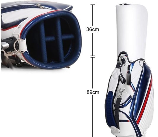 DOMINIO Leather Portable Golf Club Bag review