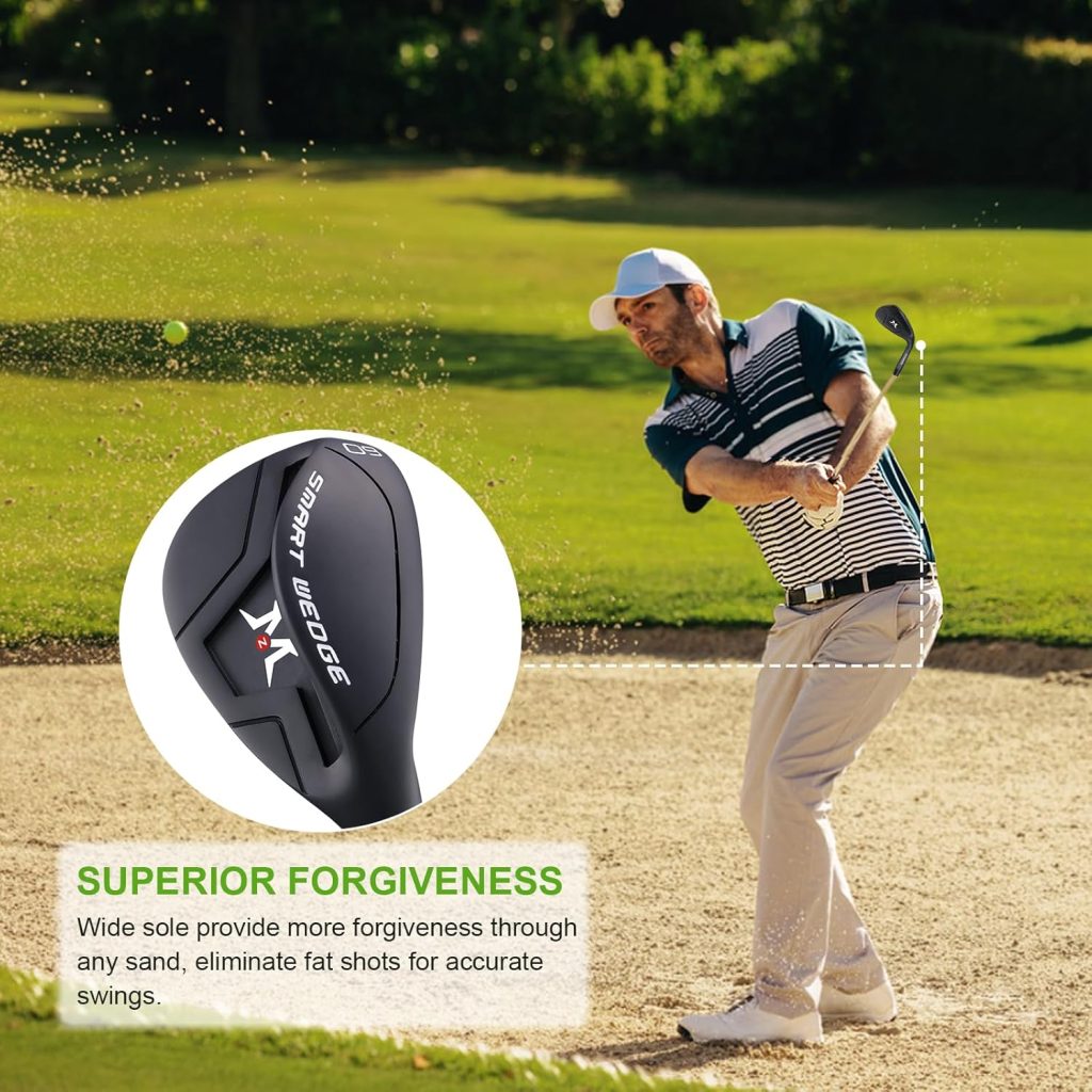 Full Face Golf Wedge Set or Individual Golf Wedge 52/56/60 Degree Gap Wedge Sand Wedges Lob Wedge | Solid Shots | No Chunking for All Lies Full Face Golf Wedge Set or Individual Golf Wedge 52/56/60 Degree Gap Wedge Sand Wedges Lob Wedge | Solid Shots | No Chunking for All Lies