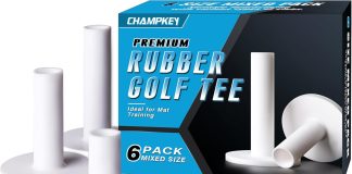 CHAMPKEY Premium Rubber Golf Tees review