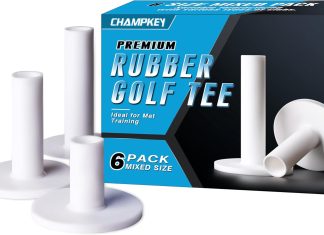 CHAMPKEY Premium Rubber Golf Tees review