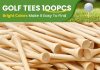 Golf Tees 100-Pack 3.25 Inch Bamboo review