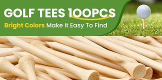 Golf Tees 100-Pack 3.25 Inch Bamboo review
