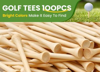 Golf Tees 100-Pack 3.25 Inch Bamboo review