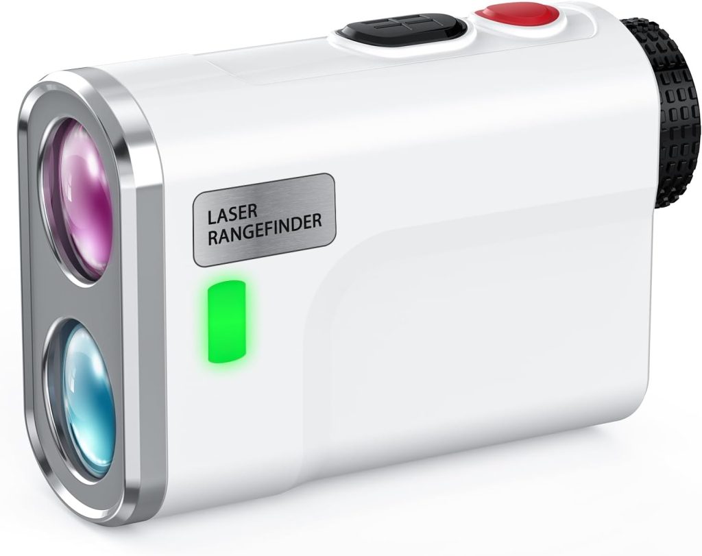 Golf Rangefinder, Laser Range Finder for Tournament Legal, 6X Magnification, Flag Pole Lock Vibration, Golfing Hunting Gifts for Golfers Golf Rangefinder, Laser Range Finder for Tournament Legal, 6X Magnification, Flag Pole Lock Vibration, Golfing Hunting Gifts for Golfers