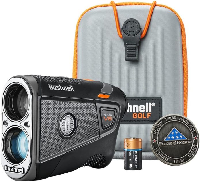bushnell-golf-tour-v6-laser-rangefinder-patriot-pack-visual-jolt-magnetic-mount-1300-yard-range-6x-magnification-ipx6-we-4