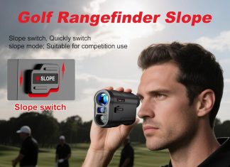 Golf Rangefinder with Slope 1000 Yards 6X review