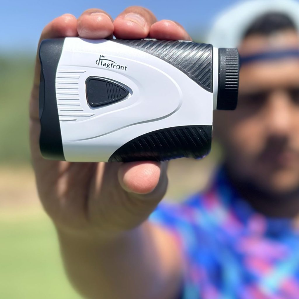 Golf Rangefinder with Slope Magnet, 1000Y Range Finder Golf, 6X Zoom, HD LCD, Flag Lock Vibration, Rechargeable, Golf Accessories for Men Golf Rangefinder with Slope Magnet, 1000Y Range Finder Golf, 6X Zoom, HD LCD, Flag Lock Vibration, Rechargeable, Golf Accessories for Men