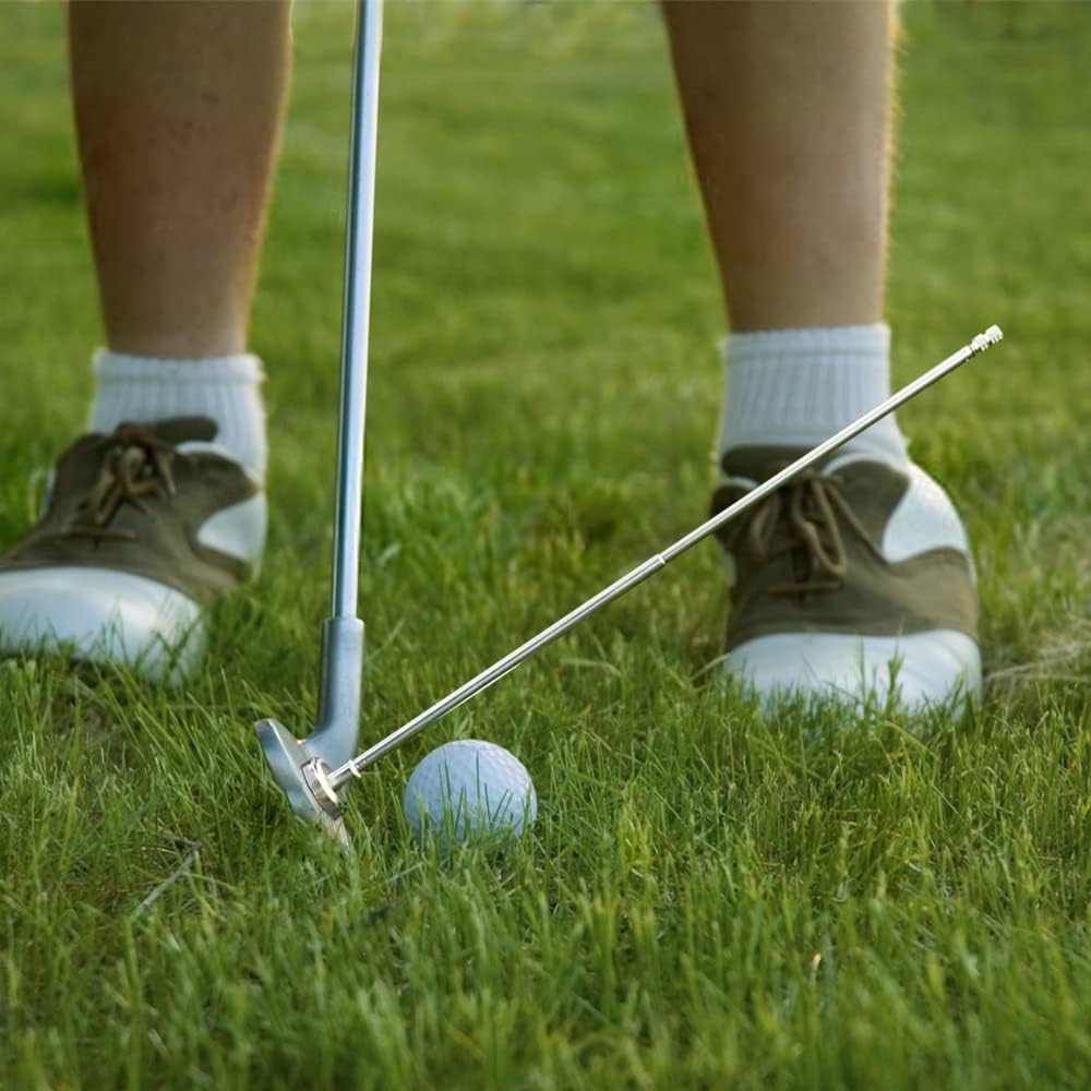 THE GOLFER STORE Golf Alignment Rods, Golf Swing Trainer Aid Golf Club Alignment Stick Corrector Help Visualize and Align Your Golf Shot Golf Alignment Aids THE GOLFER STORE Golf Alignment Rods, Golf Swing Trainer Aid Golf Club Alignment Stick Corrector Help Visualize and Align Your Golf Shot Golf Alignment Aids