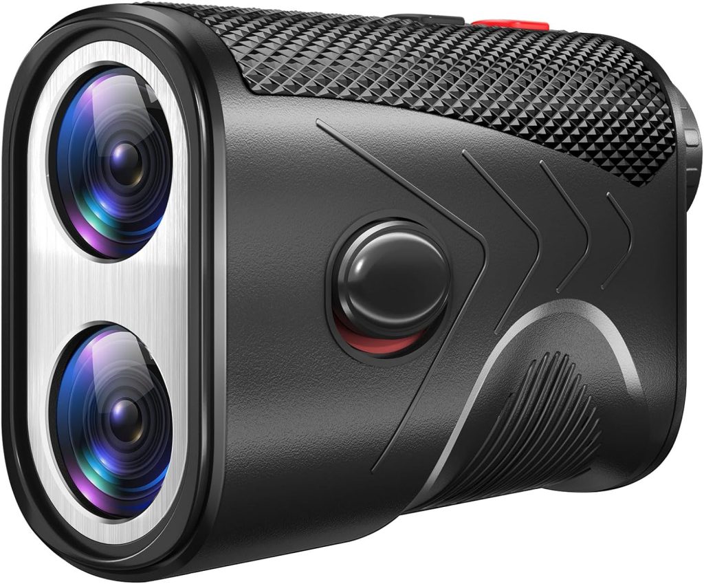1200 Yards Range Finder Golf, 7X Magnification Golf Rangefinder with Slope, Laser Range Finder with Flag Lock, 0.5 Yard Accuracy, Ideal Golf Accessories for Golfers Hunting 1200 Yards Range Finder Golf, 7X Magnification Golf Rangefinder with Slope, Laser Range Finder with Flag Lock, 0.5 Yard Accuracy, Ideal Golf Accessories for Golfers Hunting